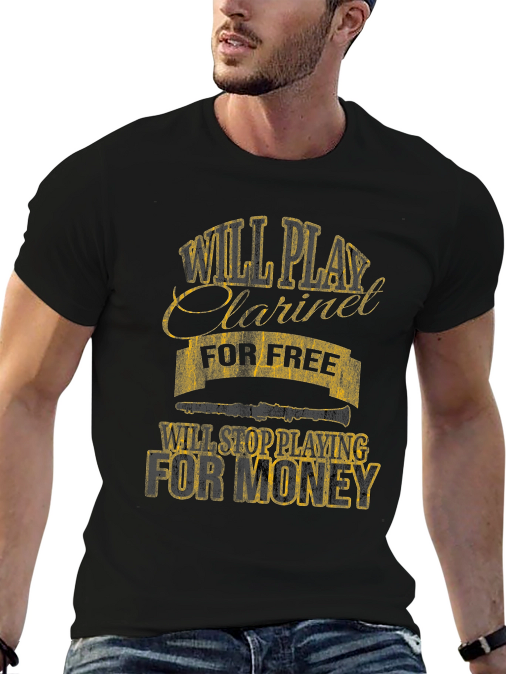 Will Play Clarinet for Free Funny T-Shirt