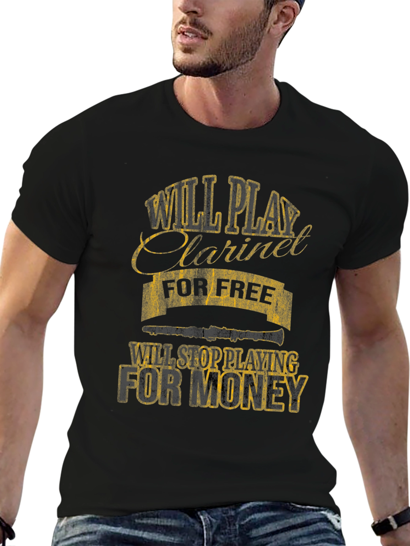 Will Play Clarinet for Free Funny T-Shirt