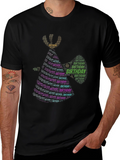 Birthday Word Art Graphic T-Shirt