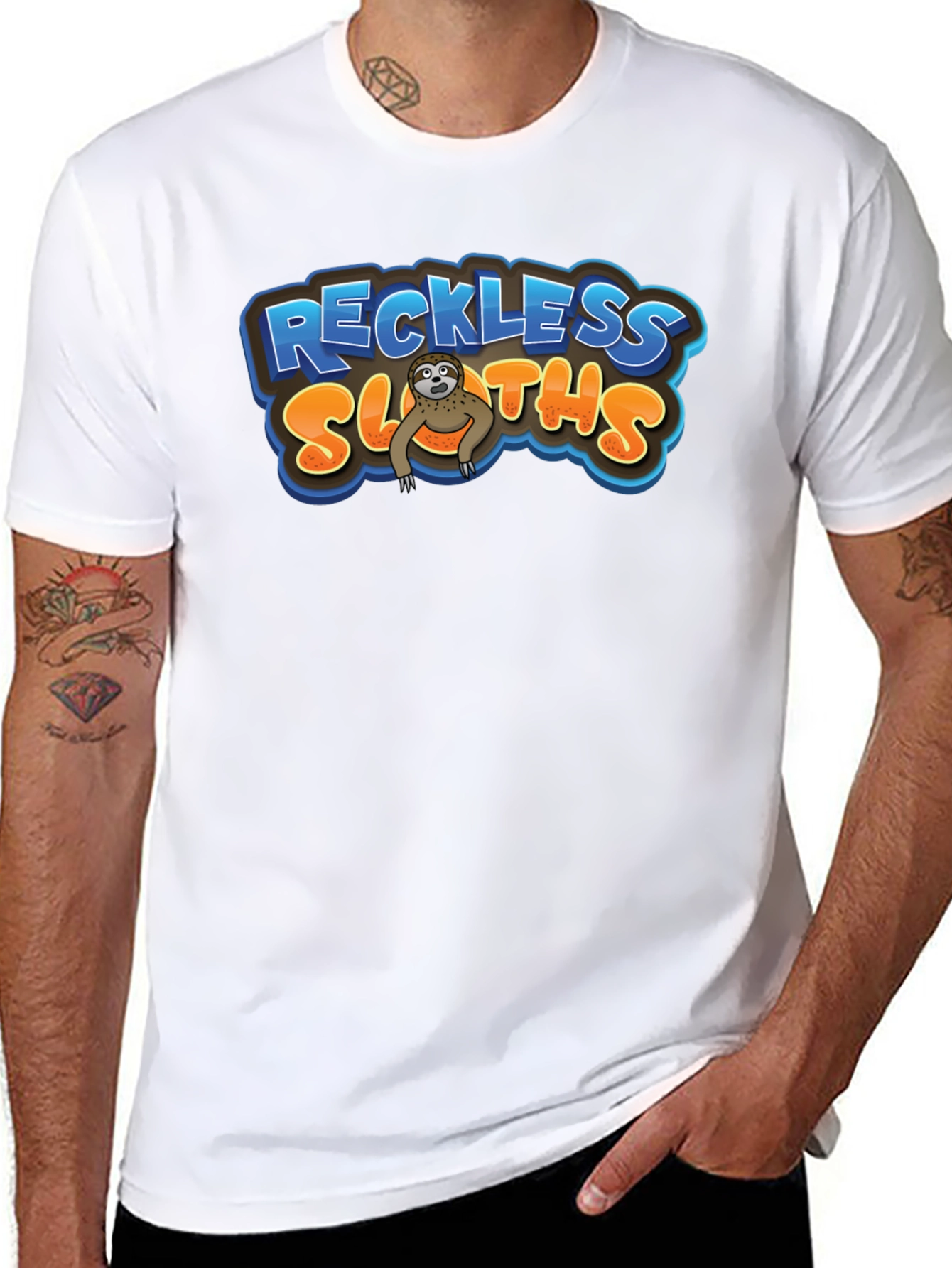 Reckless Sloths Graphic T-Shirt