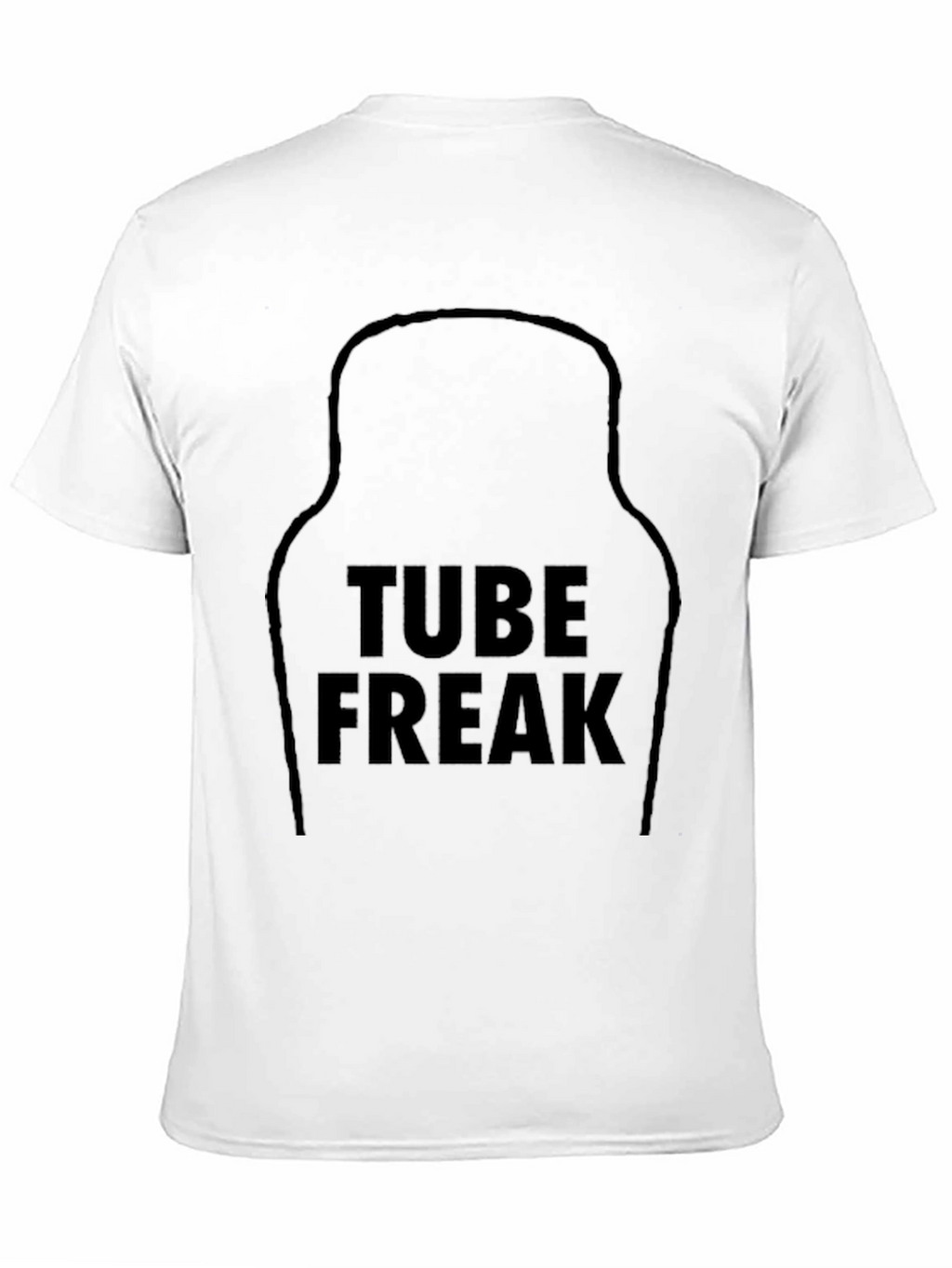 Tube Freak Black Graphic Tee