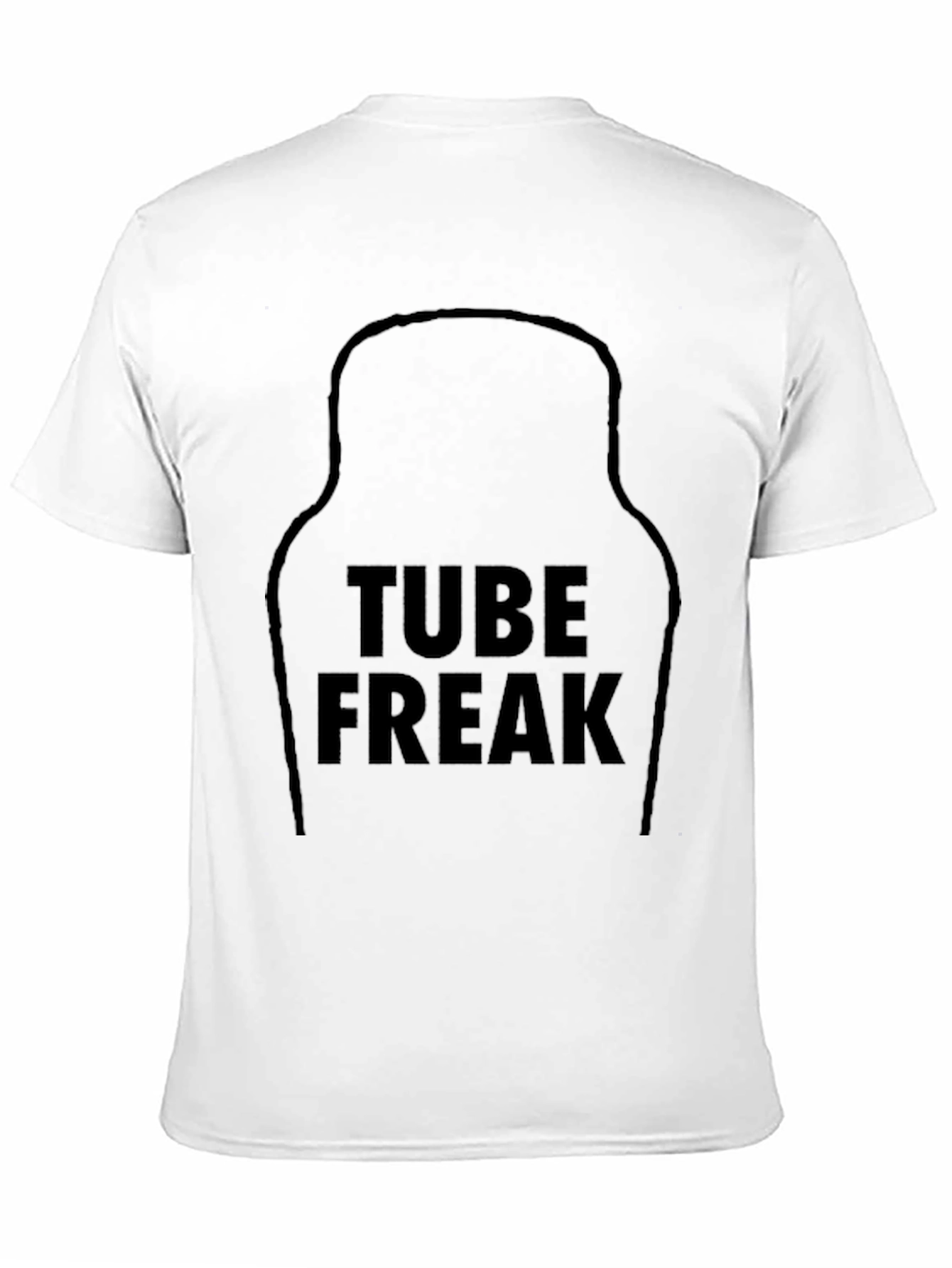Tube Freak Black Graphic Tee