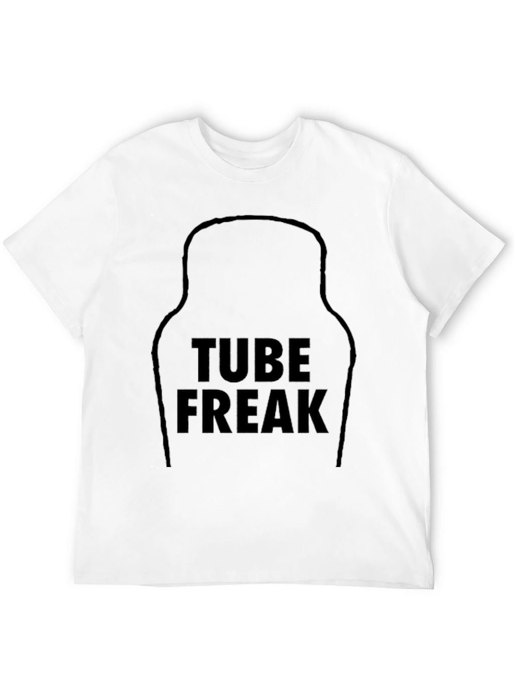 Tube Freak Black Graphic Tee