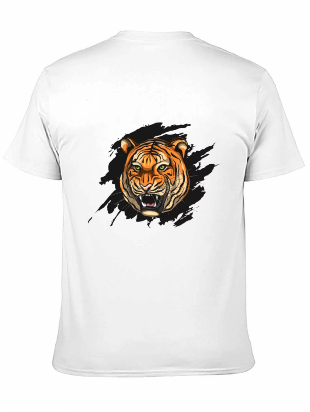 Tiger Graphic Black T-Shirt - Fierce Style!