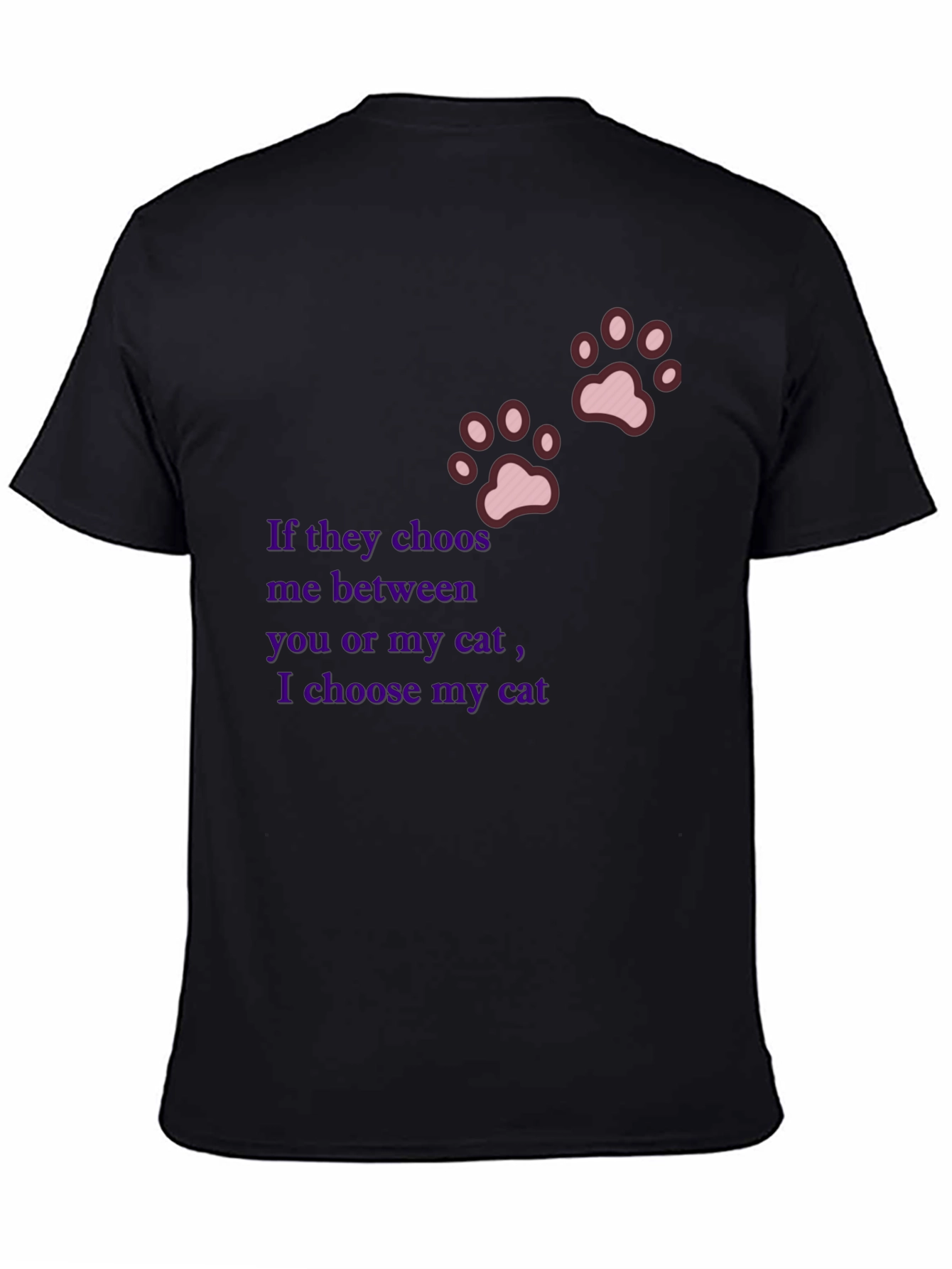 I Choose My Cat Tee