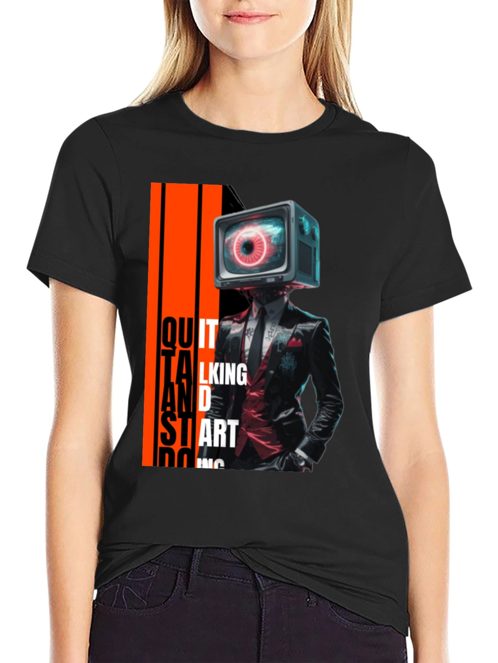 Eye See You T-Shirt: Quit Talking & Start Doing