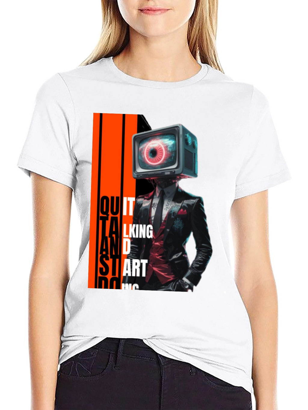 Eye See You T-Shirt: Quit Talking & Start Doing