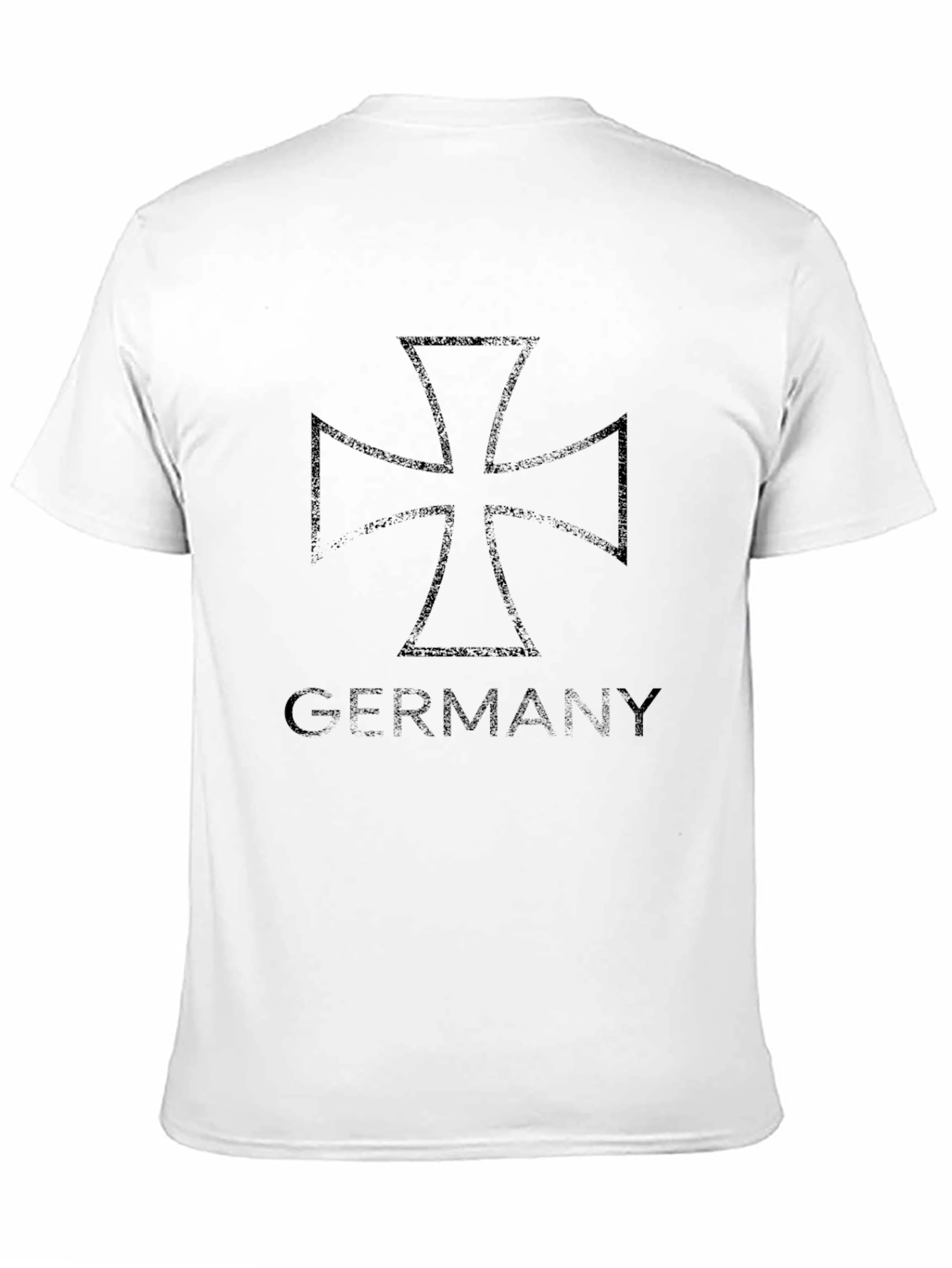 Germany Iron Cross Graphic Black T-Shirt