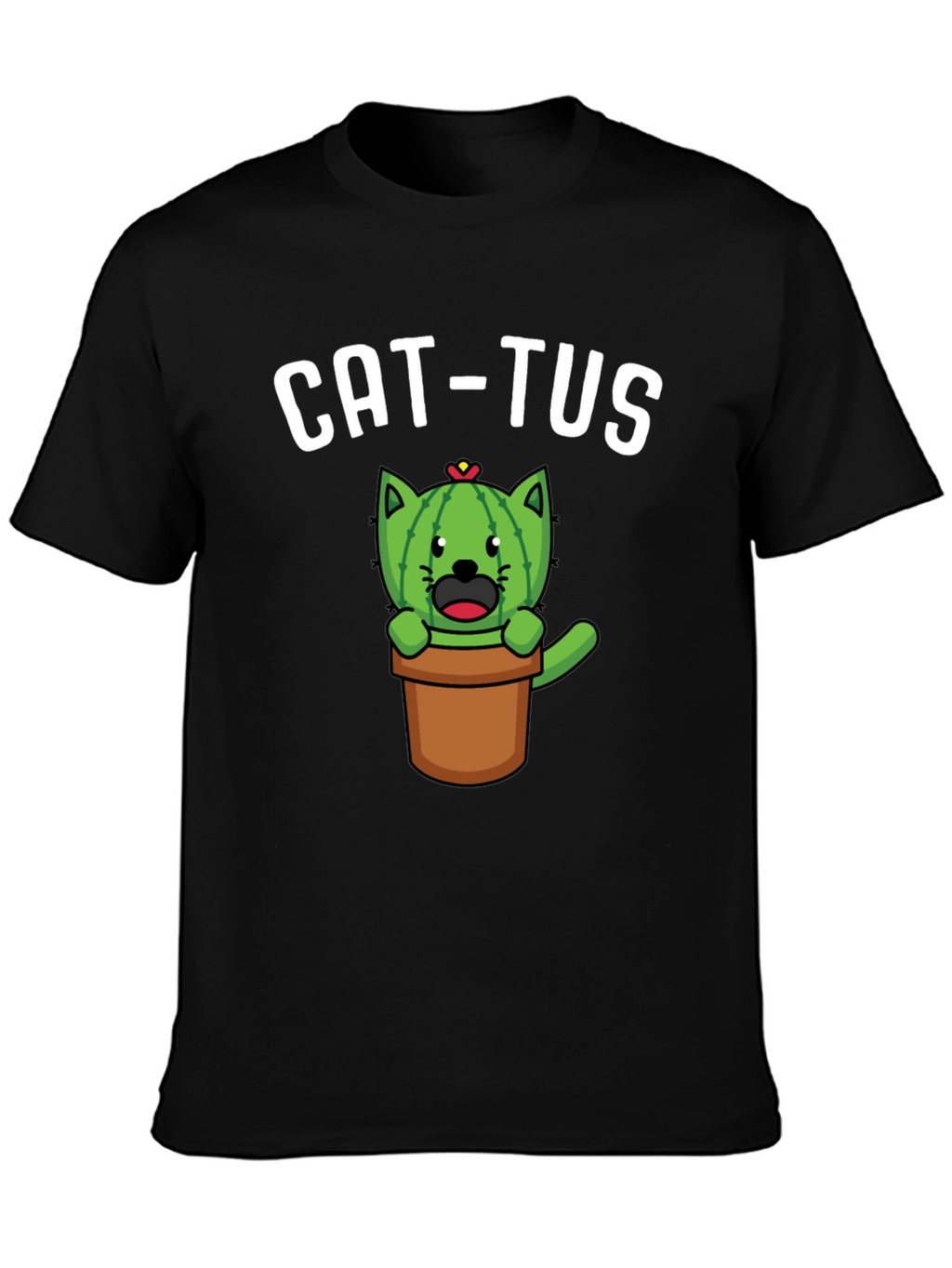 Cat-tus Funny Novelty T-Shirt