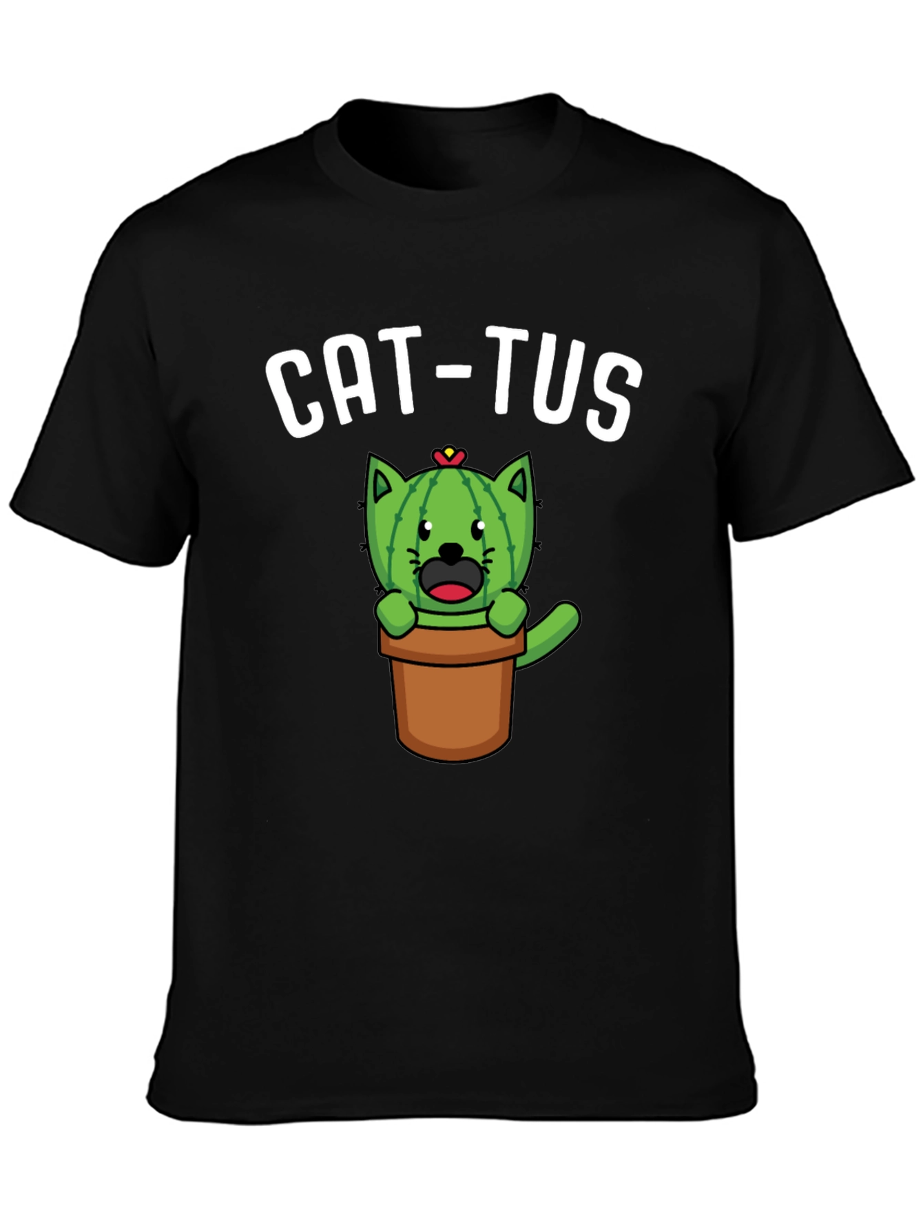 Cat-tus Funny Novelty T-Shirt