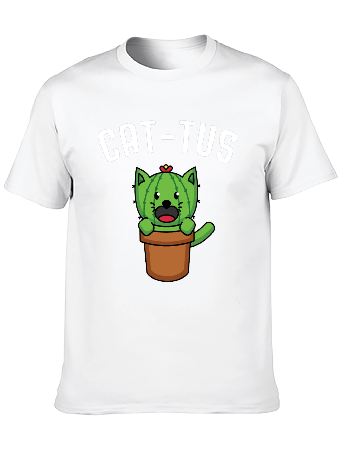 Cat-tus Funny Novelty T-Shirt