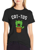 Cat-tus Funny Novelty T-Shirt