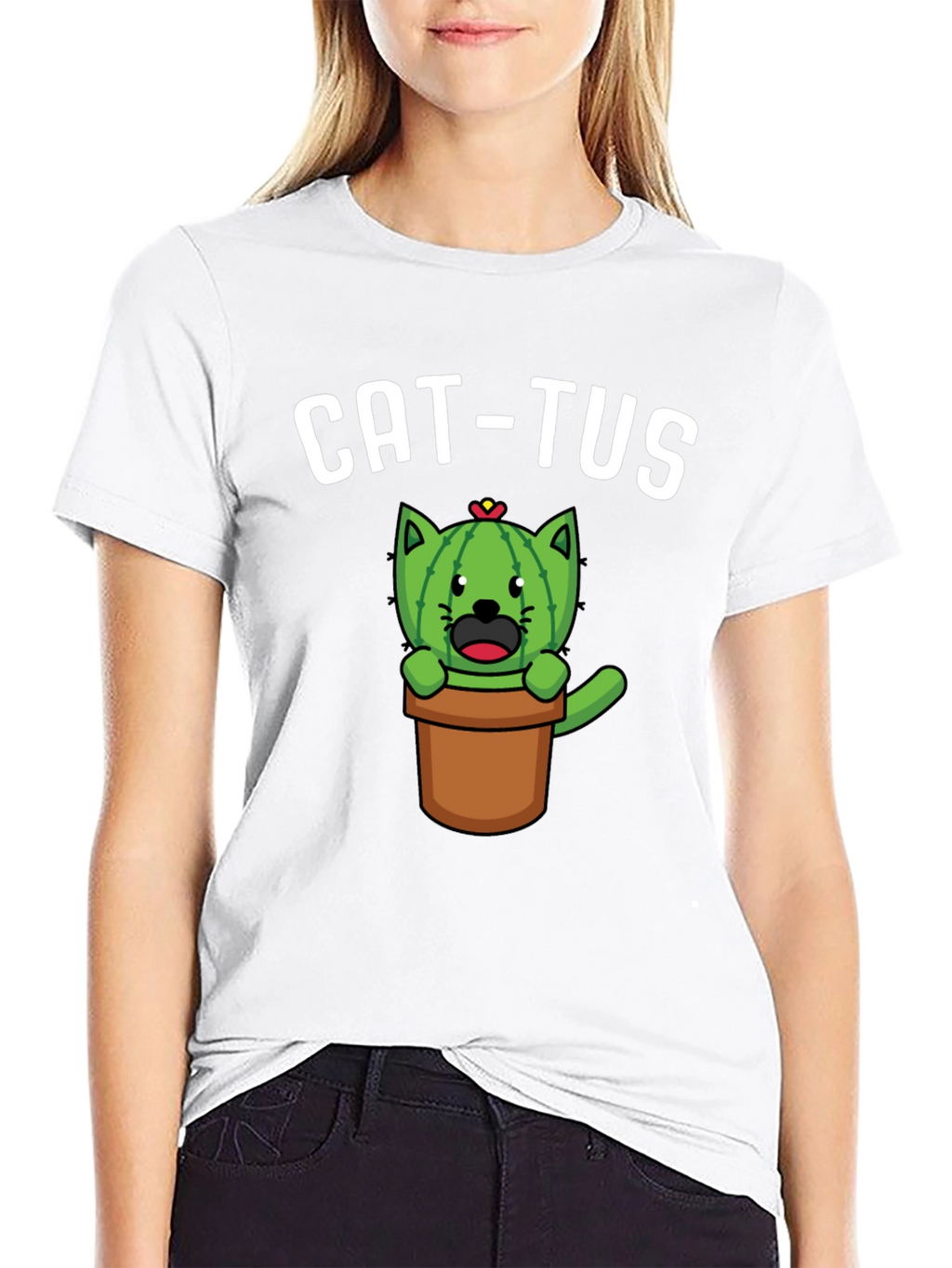 Cat-tus Funny Novelty T-Shirt