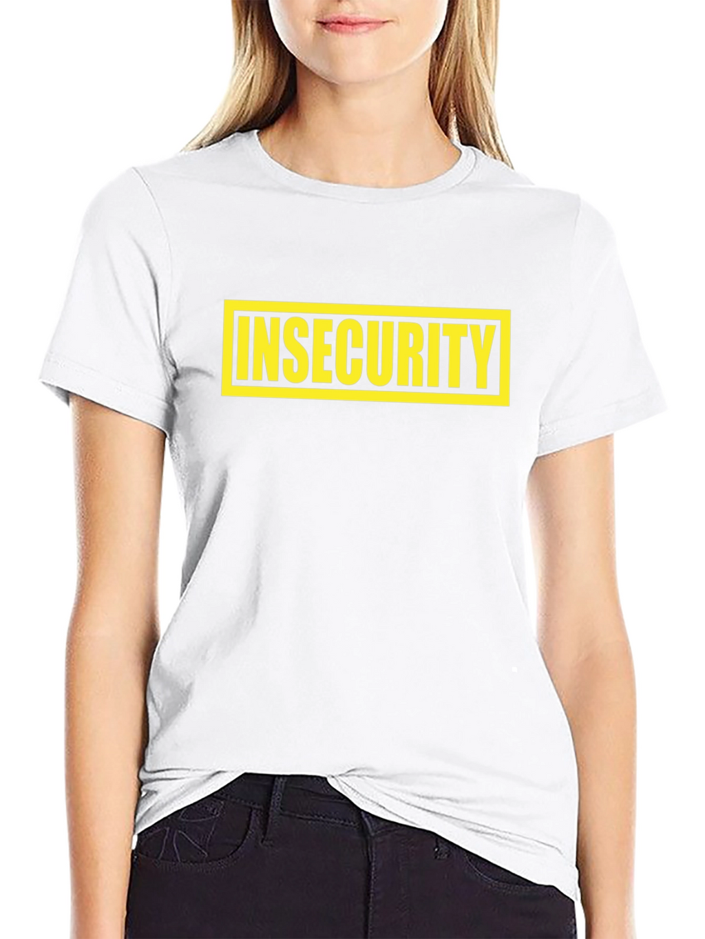 Insecurity Graphic Tee - Black Humor T-Shirt