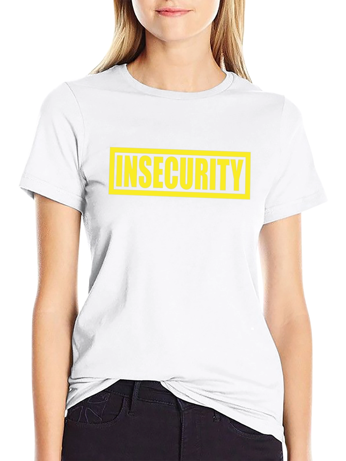 Insecurity Graphic Tee - Black Humor T-Shirt