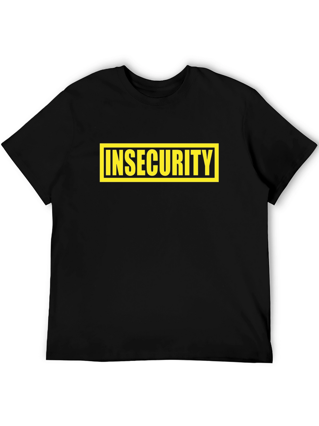 Insecurity Graphic Tee - Black Humor T-Shirt