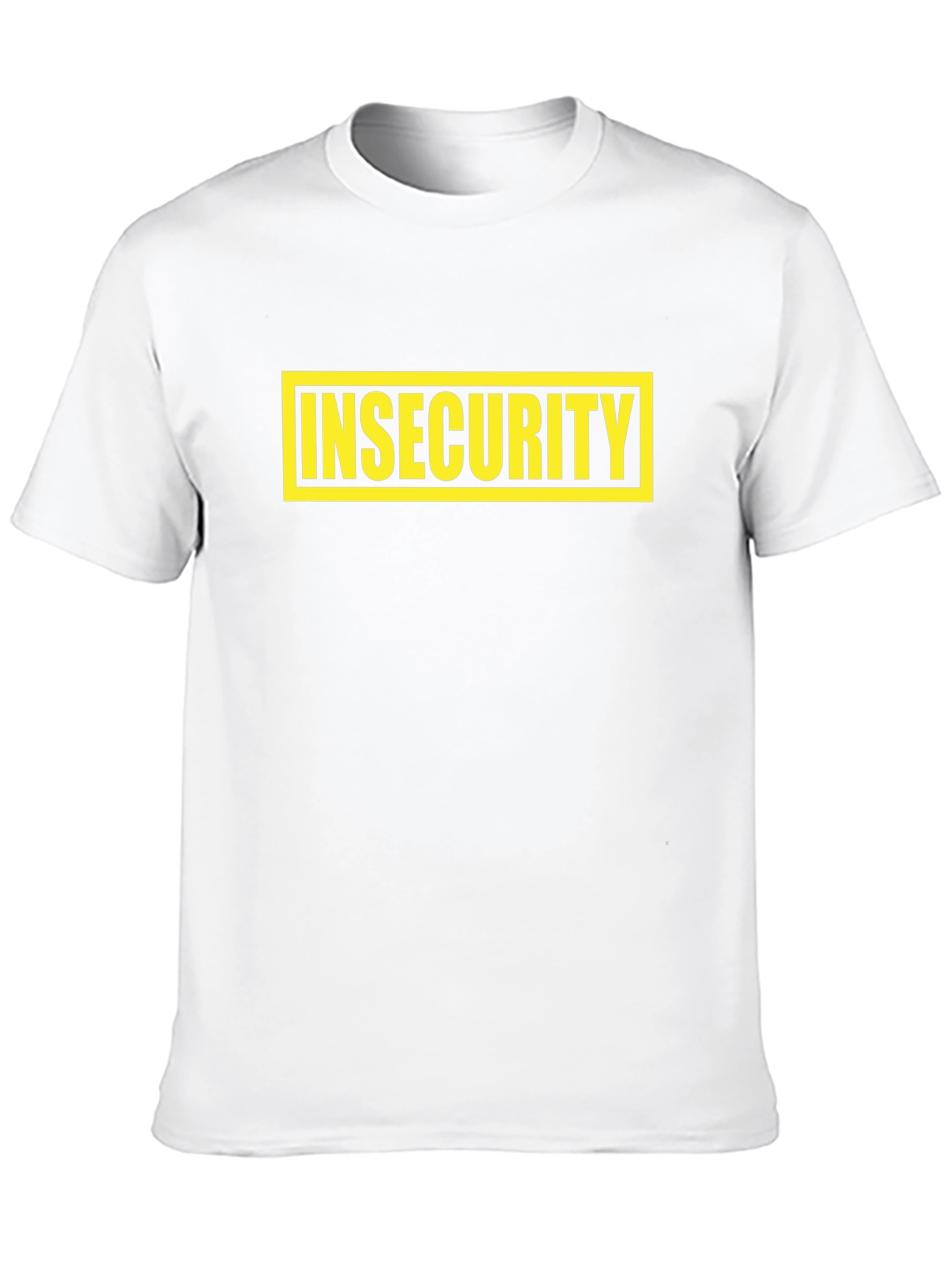 Insecurity Graphic Tee - Black Humor T-Shirt