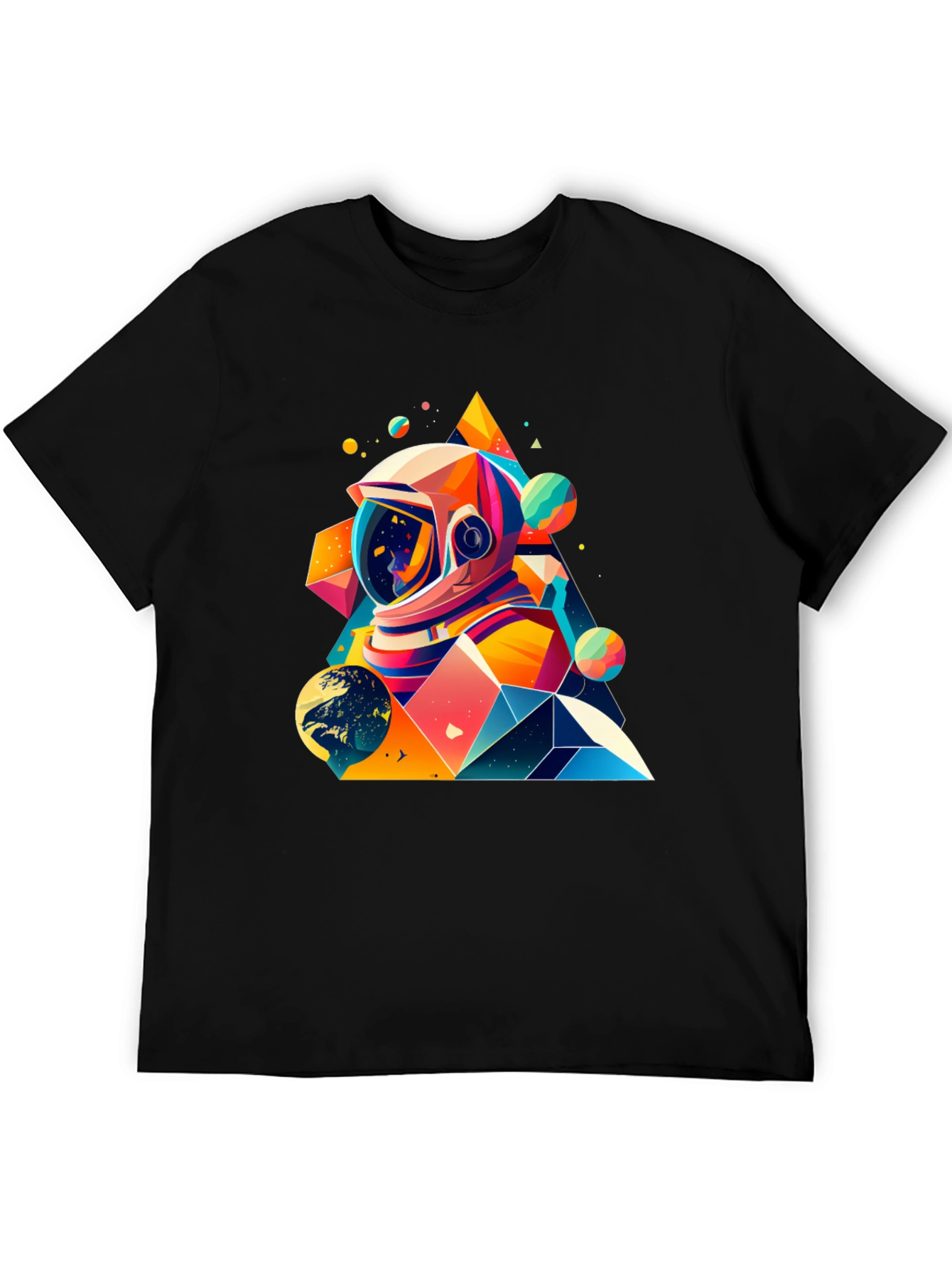 Astronaut Graphic Tee - Space Art T-Shirt