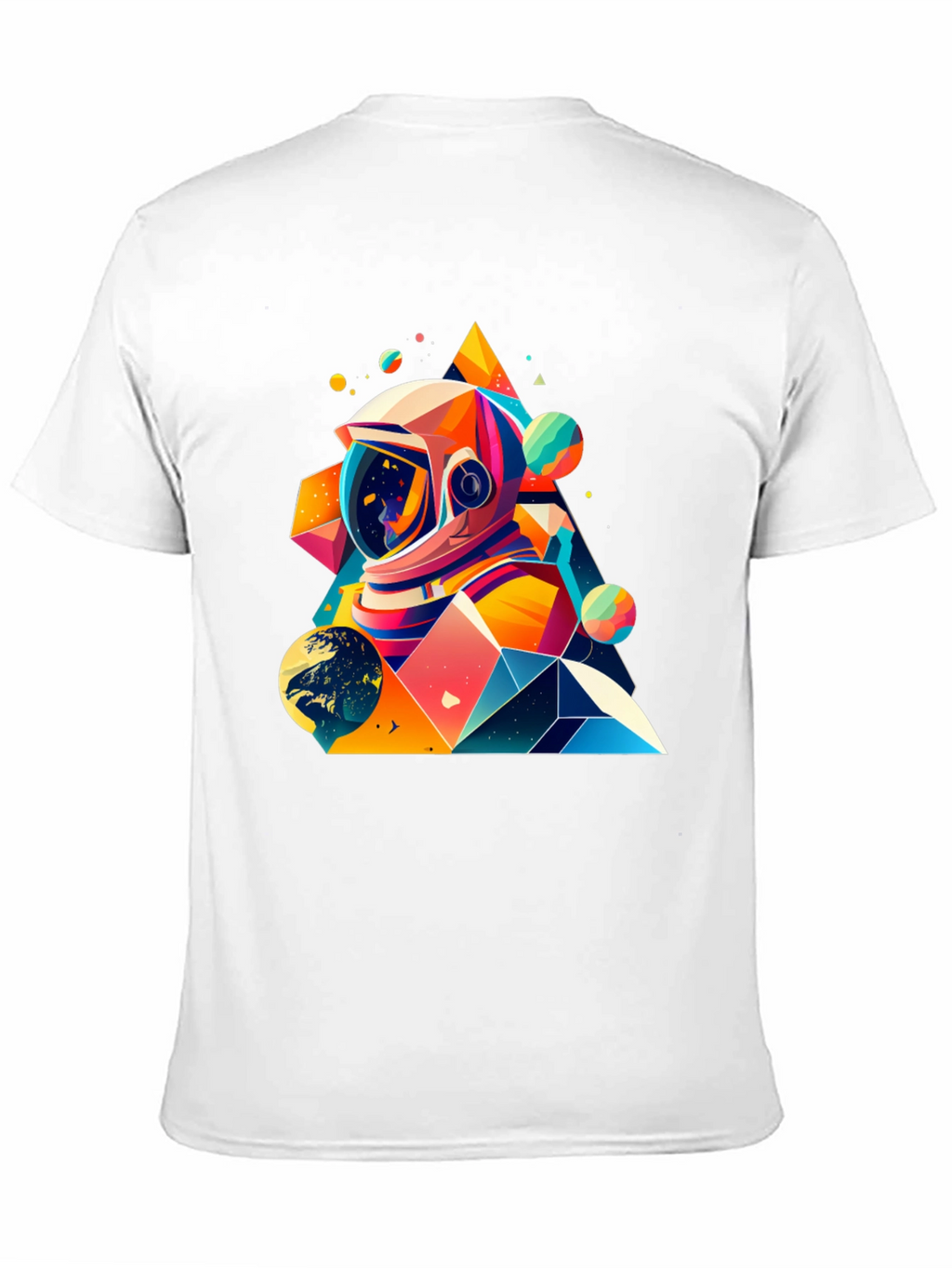 Astronaut Graphic Tee - Space Art T-Shirt