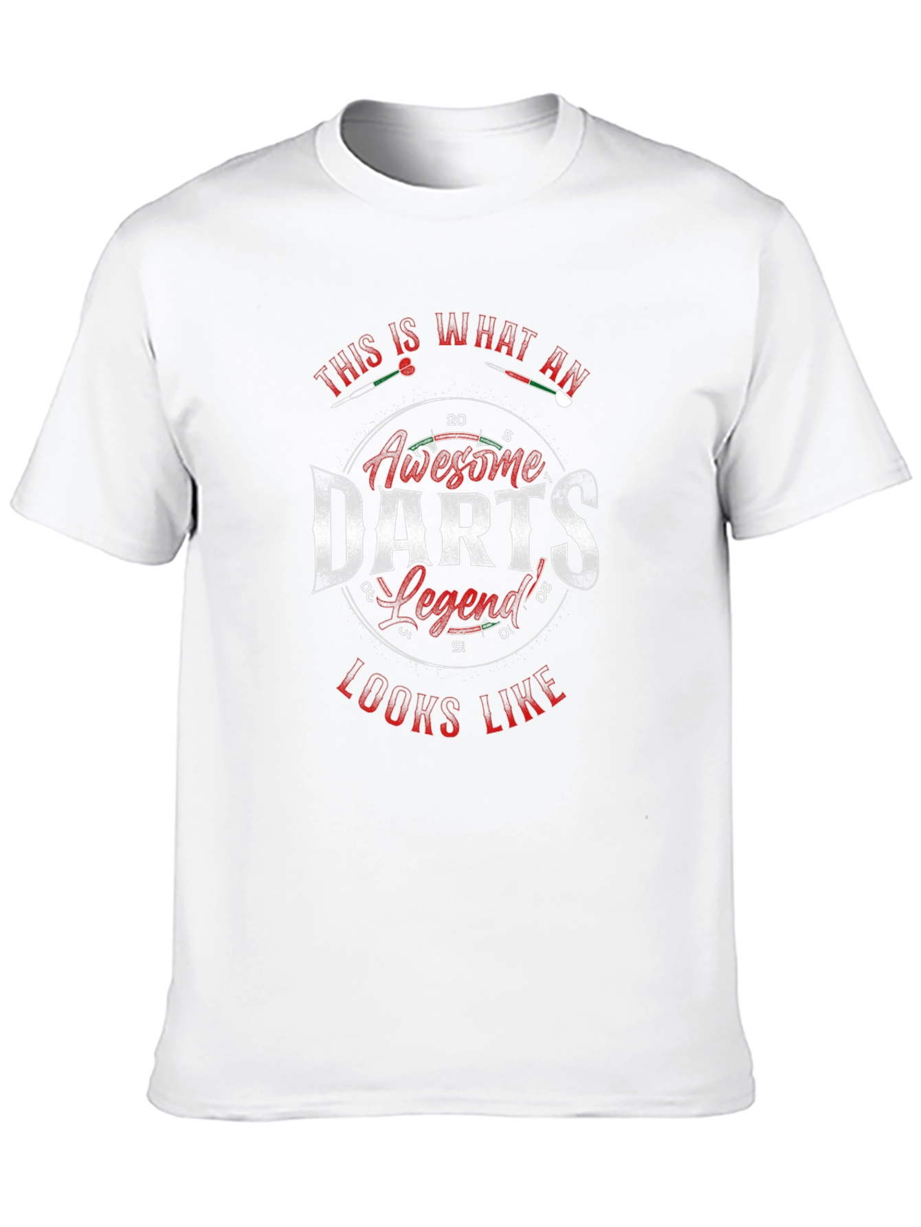 Awesome Darts Legend Black T-Shirt