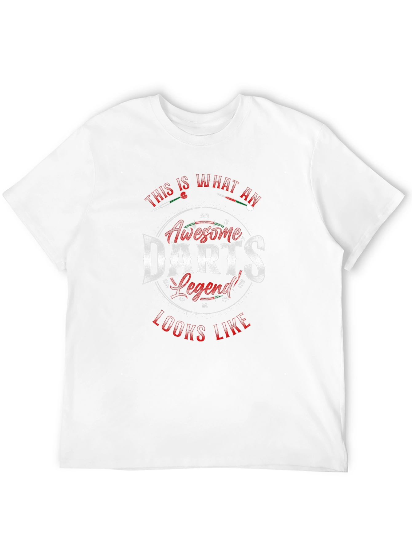 Awesome Darts Legend Black T-Shirt