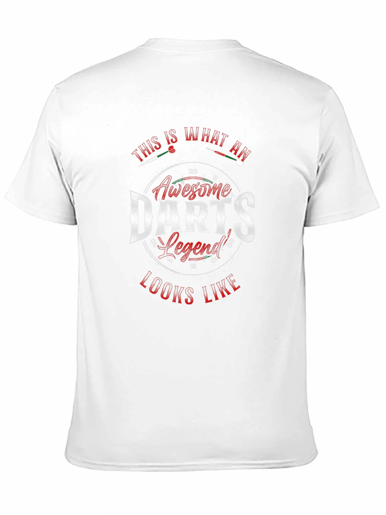 Awesome Darts Legend Black T-Shirt