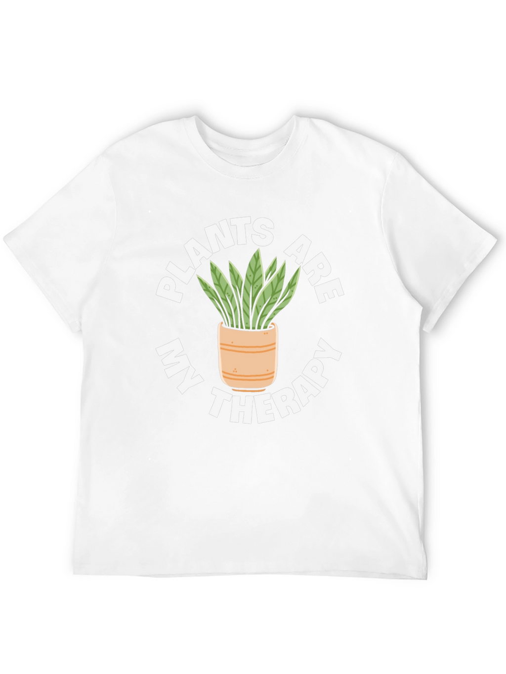 Plants Are My Therapy Graphic T-Shirt