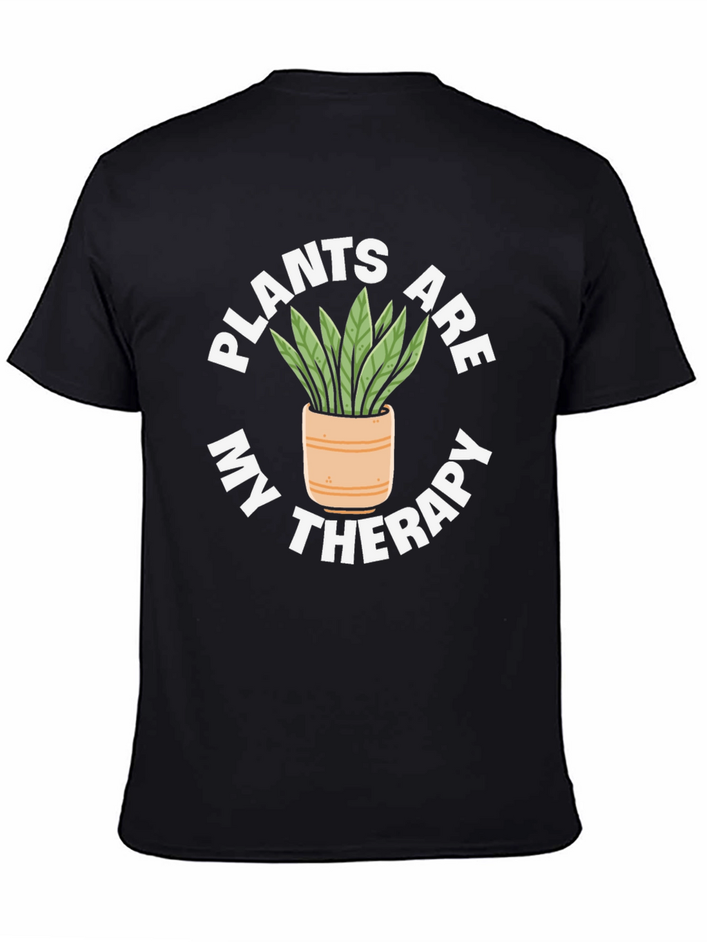 Plants Are My Therapy Graphic T-Shirt