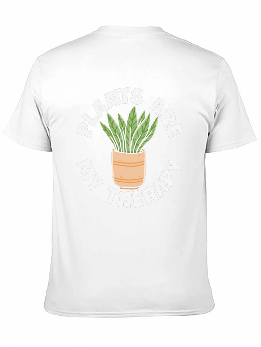 Plants Are My Therapy Graphic T-Shirt
