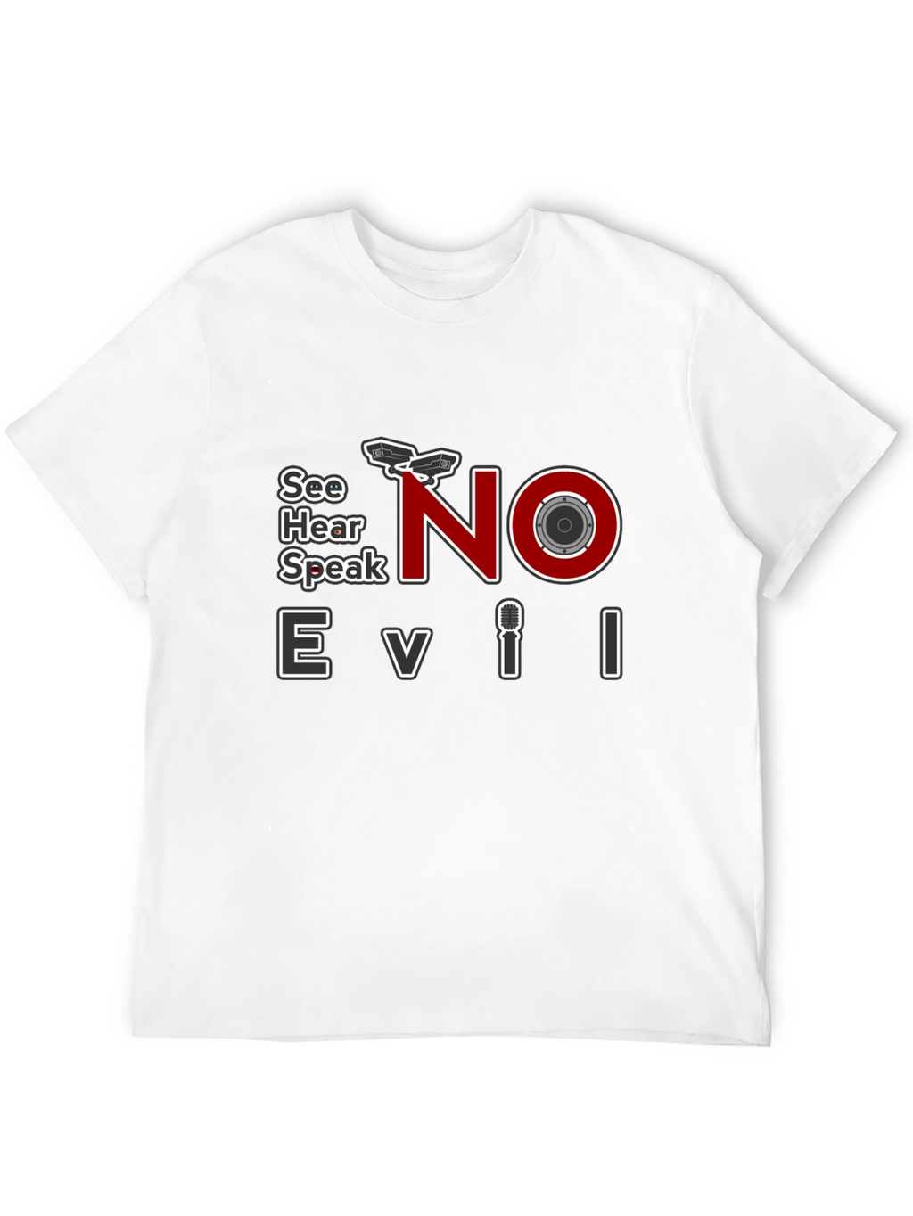 See Hear Speak No Evil T-Shirt