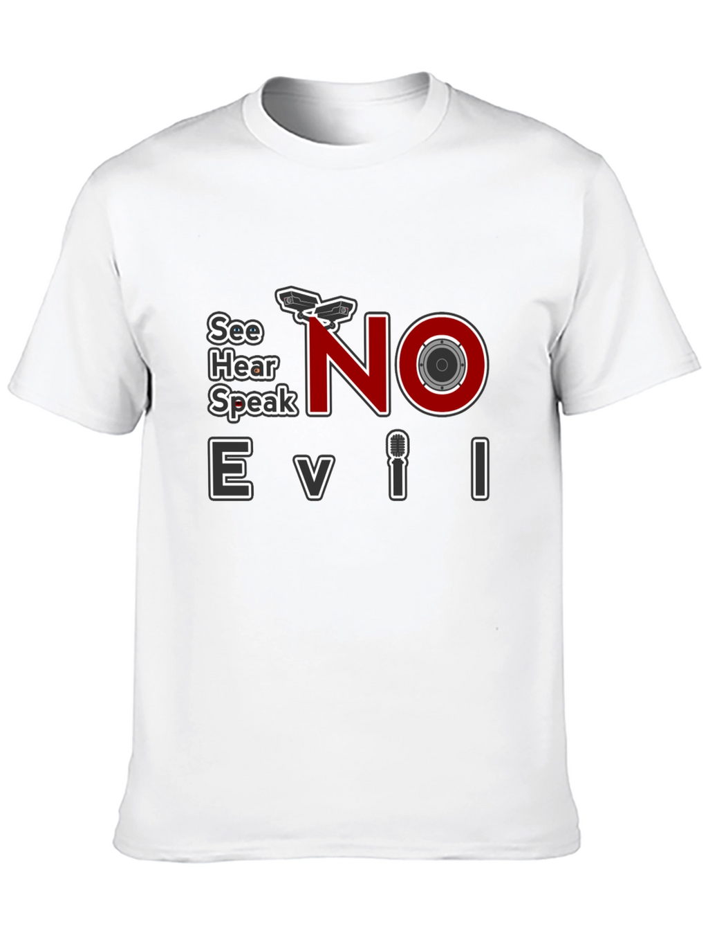 See Hear Speak No Evil T-Shirt