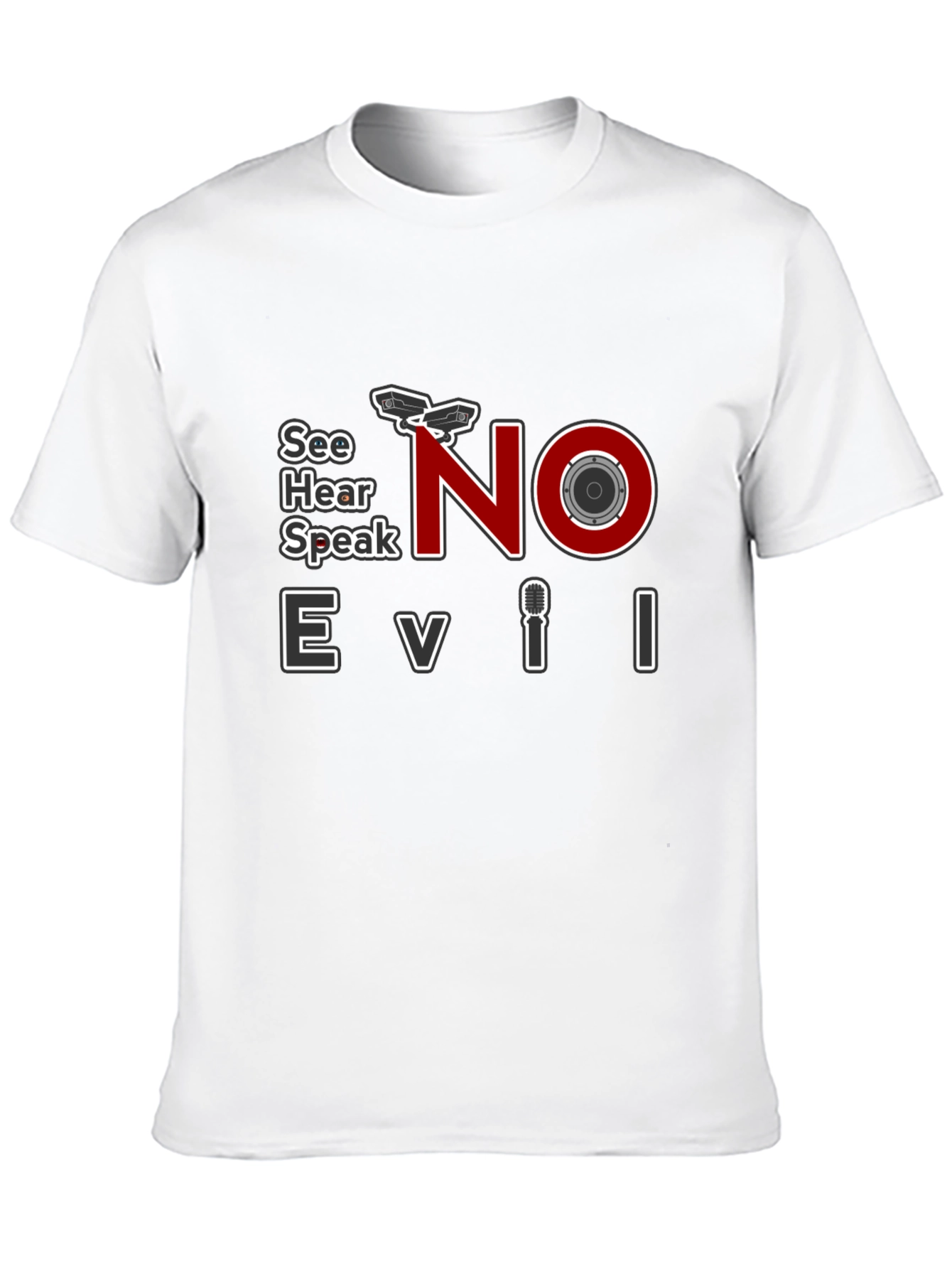 See Hear Speak No Evil T-Shirt