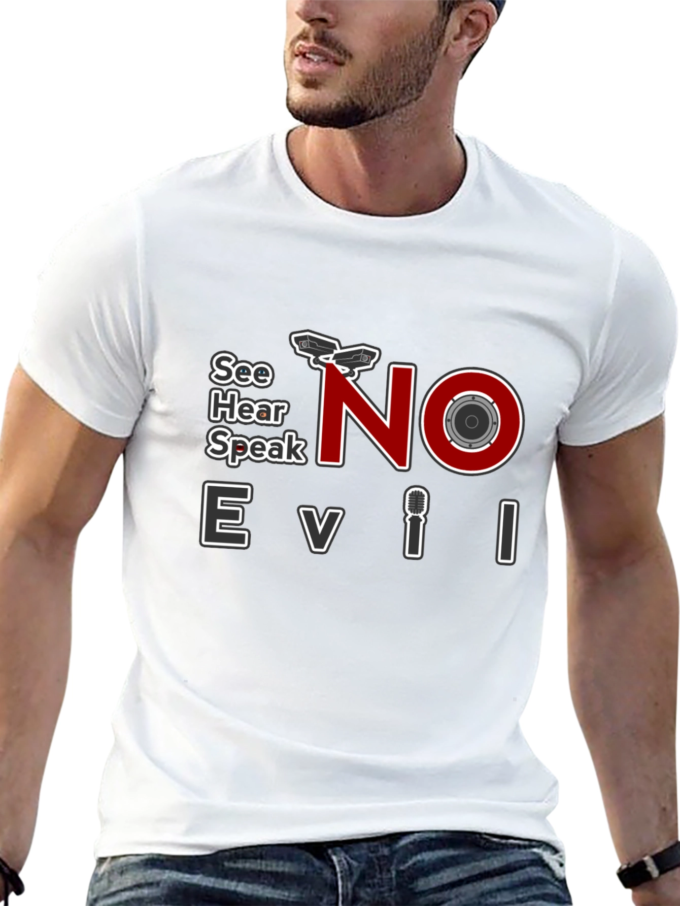 See Hear Speak No Evil T-Shirt