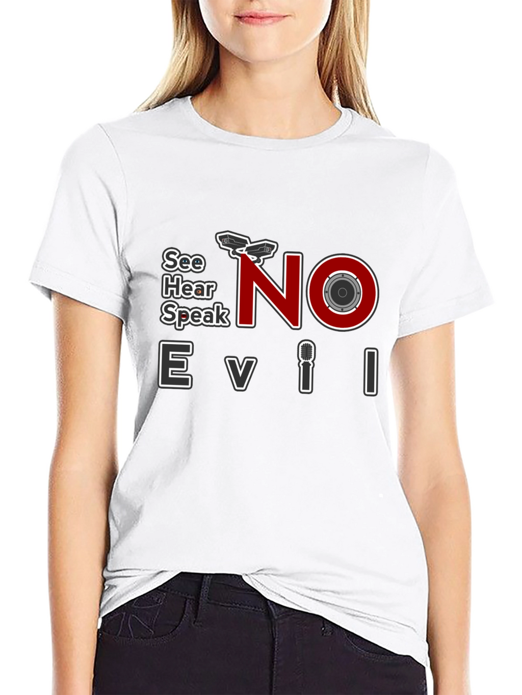 See Hear Speak No Evil T-Shirt