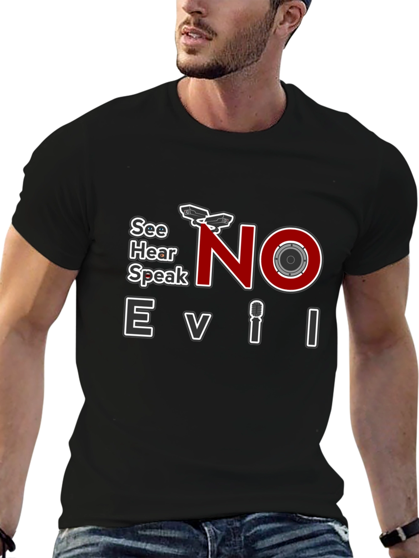 See Hear Speak No Evil T-Shirt