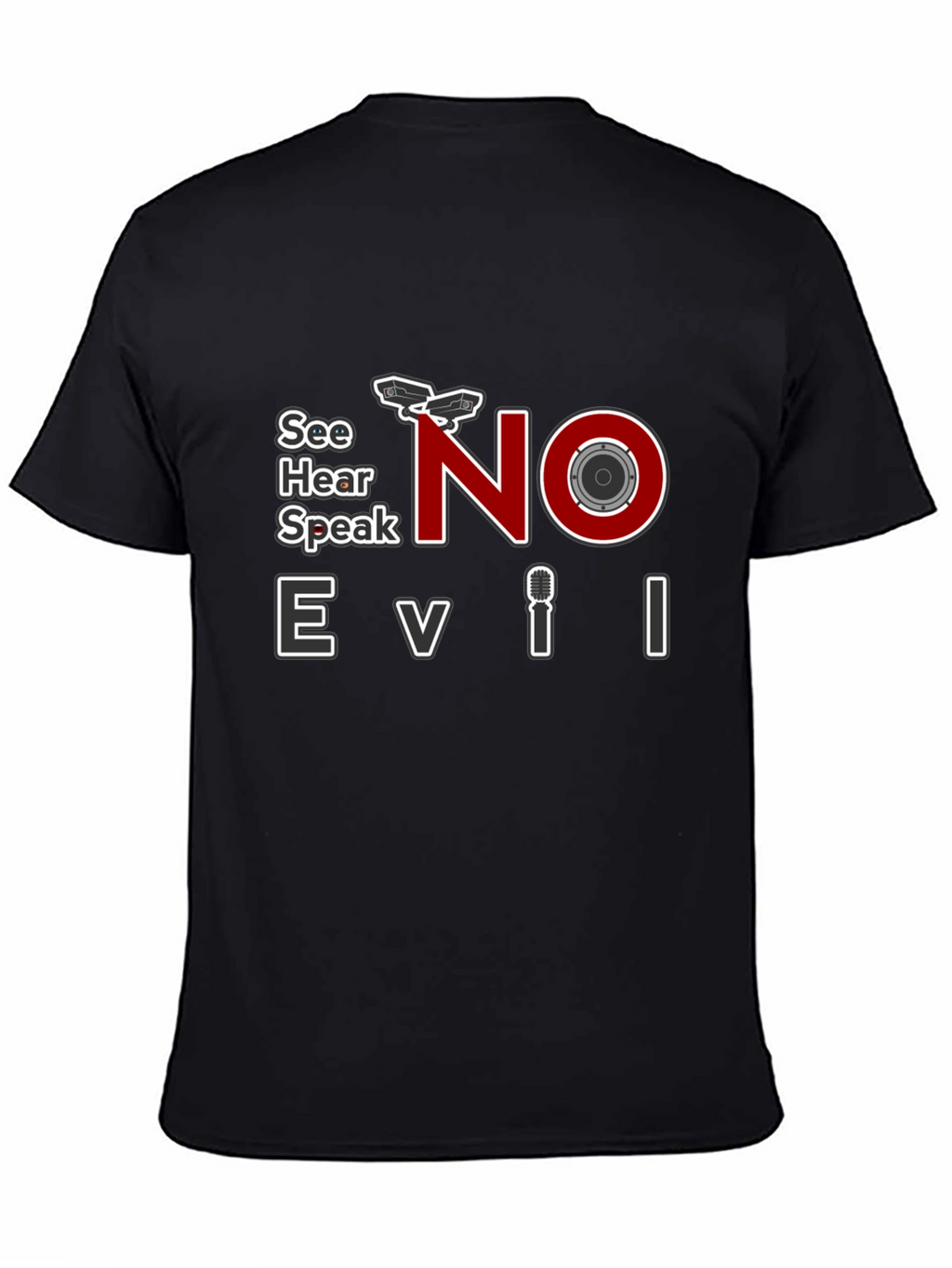 See Hear Speak No Evil T-Shirt