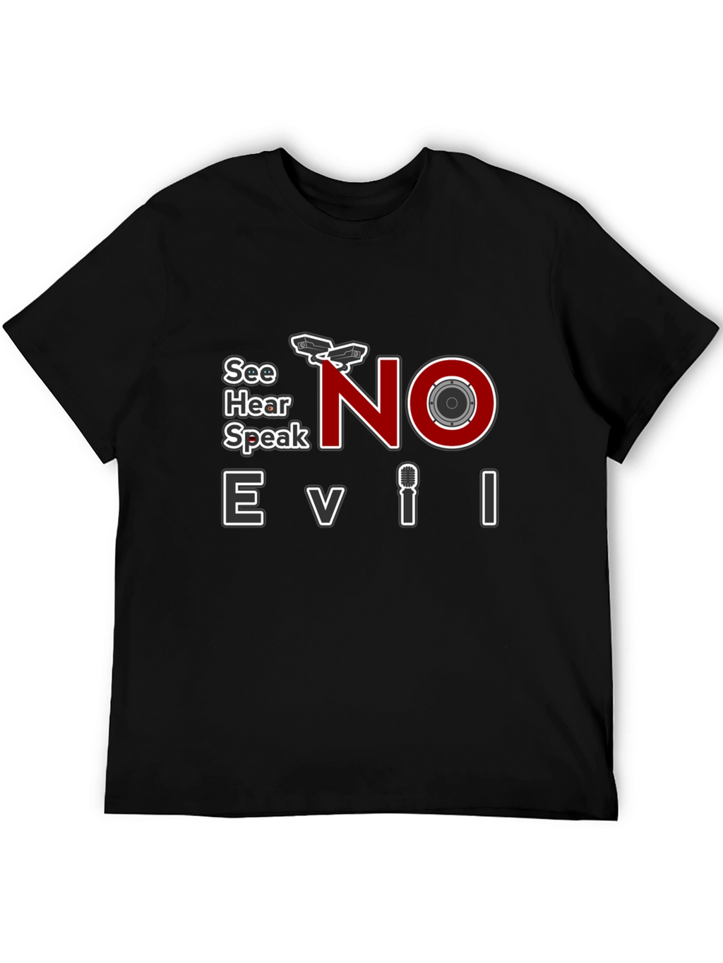 See Hear Speak No Evil T-Shirt