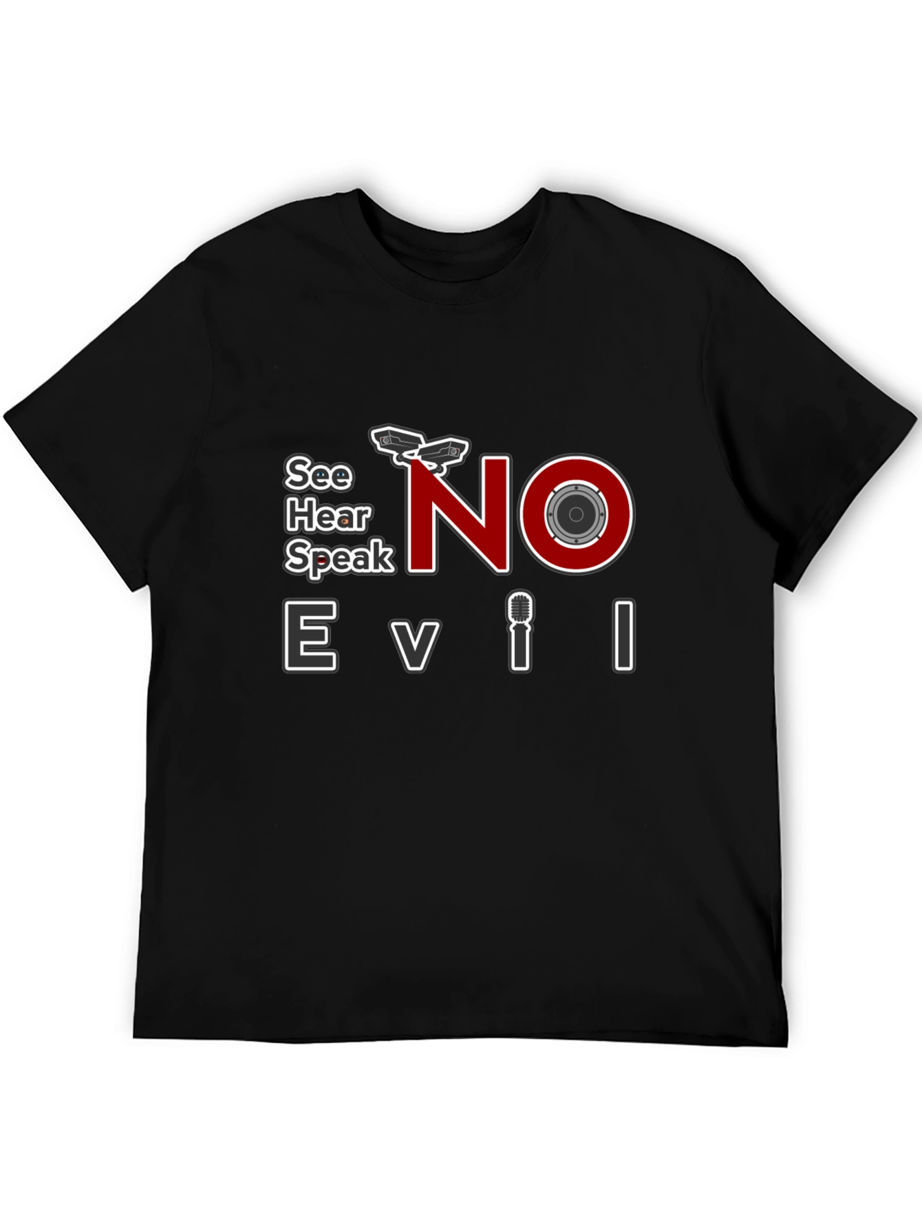 See Hear Speak No Evil T-Shirt
