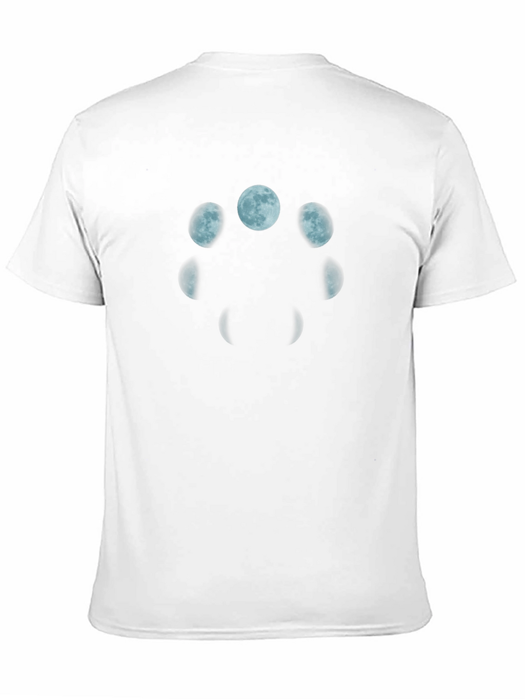 Lunar Phases Black T-Shirt