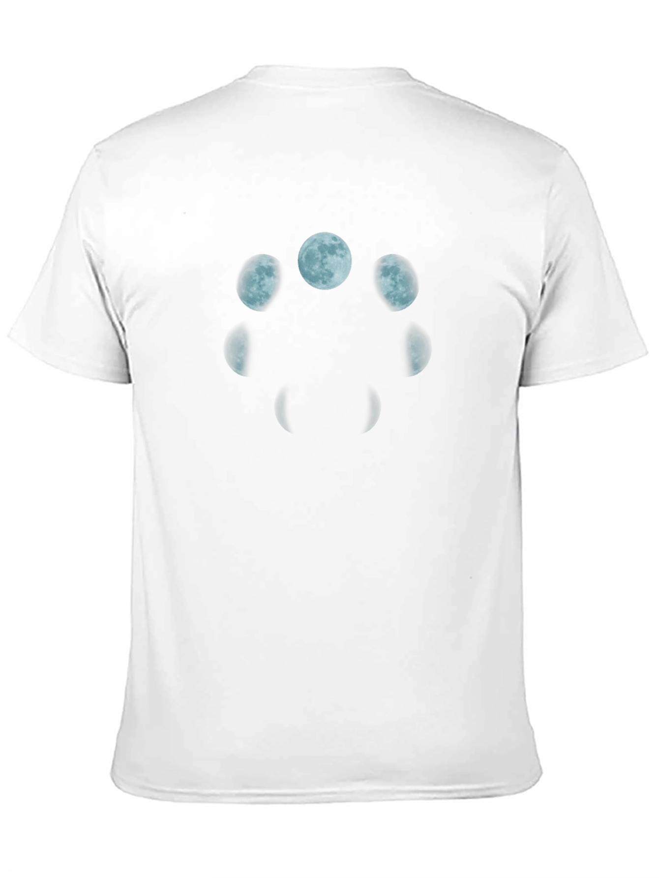Lunar Phases Black T-Shirt