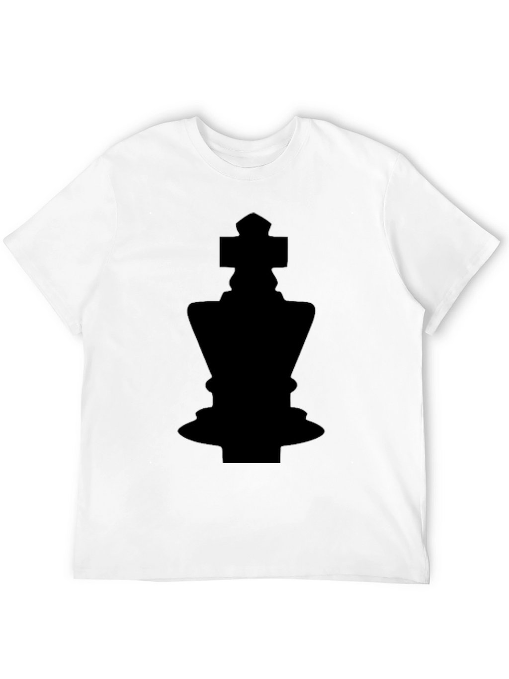Chess King Graphic T-Shirt - Black Tee