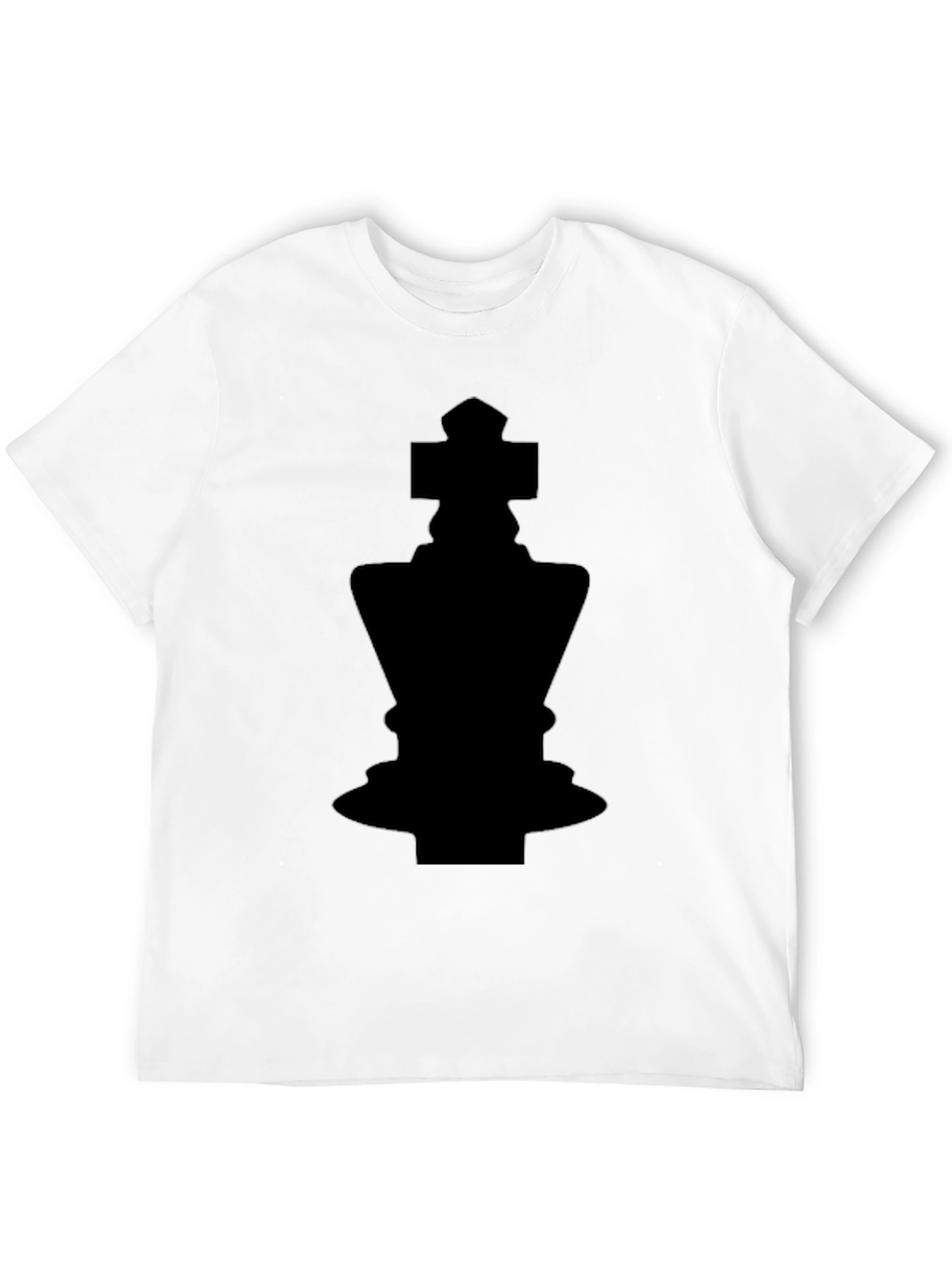 Chess King Graphic T-Shirt - Black Tee