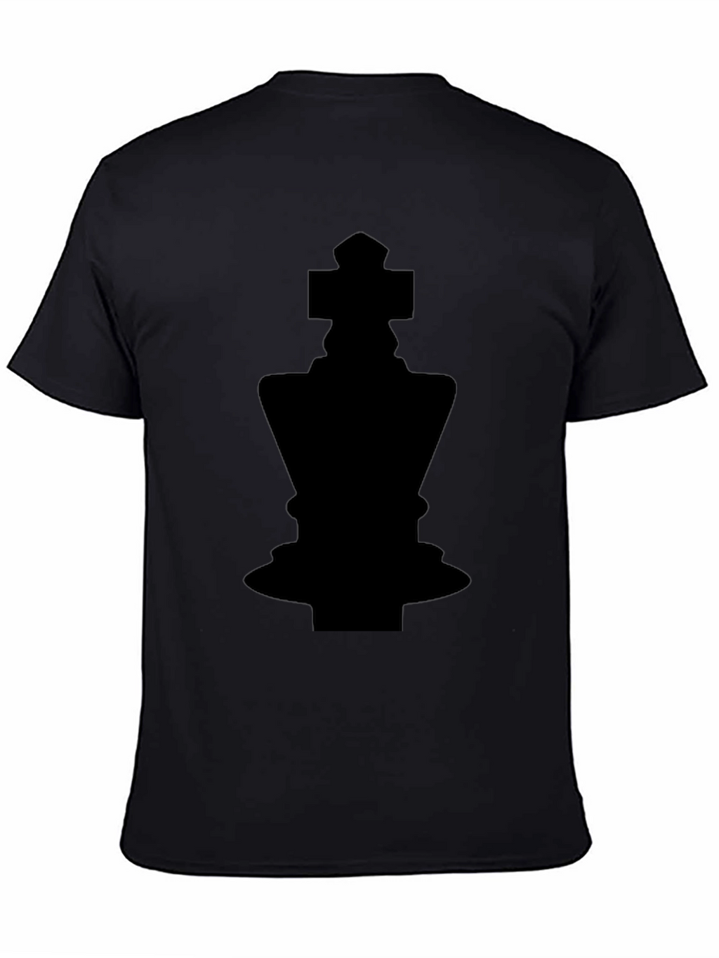Chess King Graphic T-Shirt - Black Tee