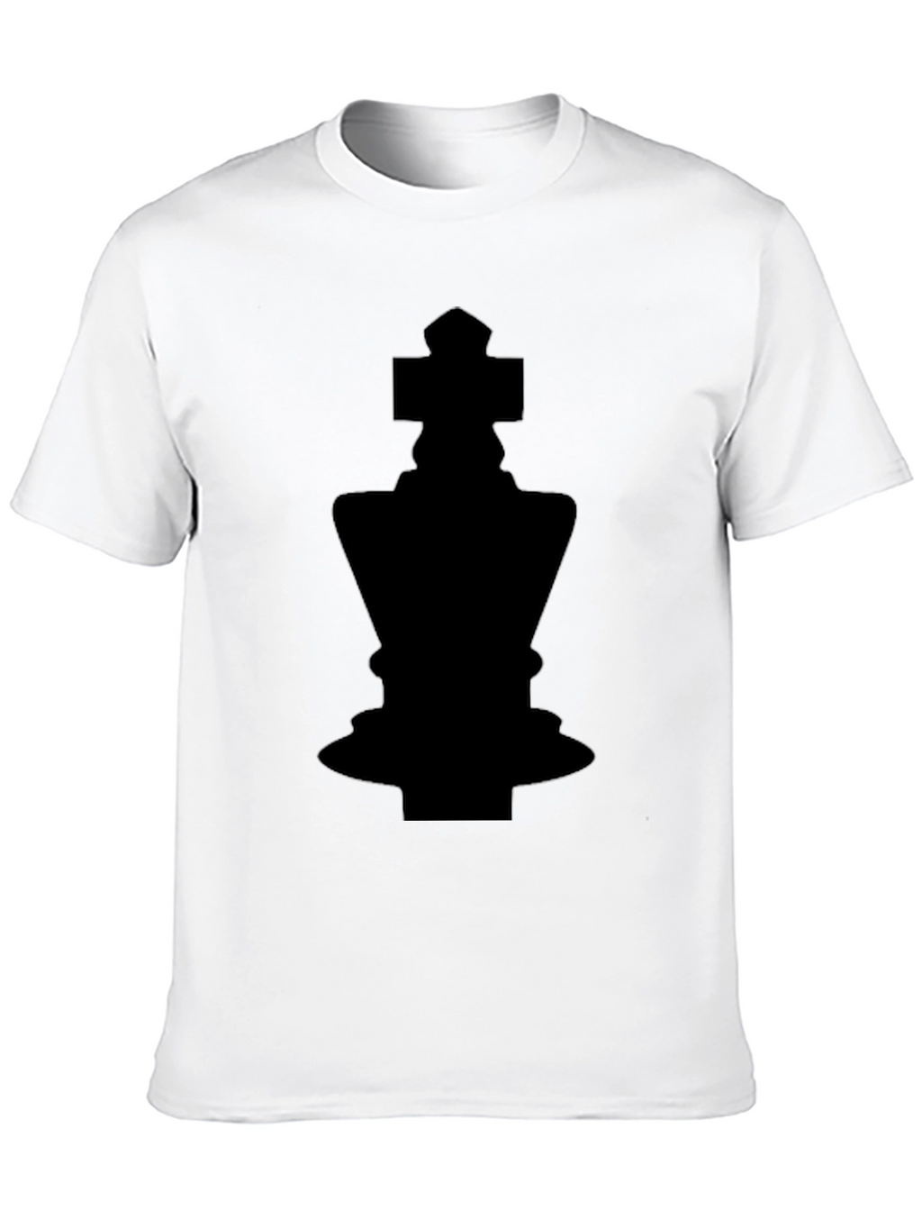 Chess King Graphic T-Shirt - Black Tee