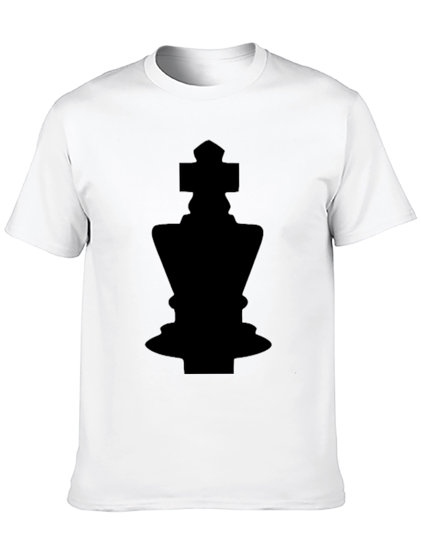 Chess King Graphic T-Shirt - Black Tee