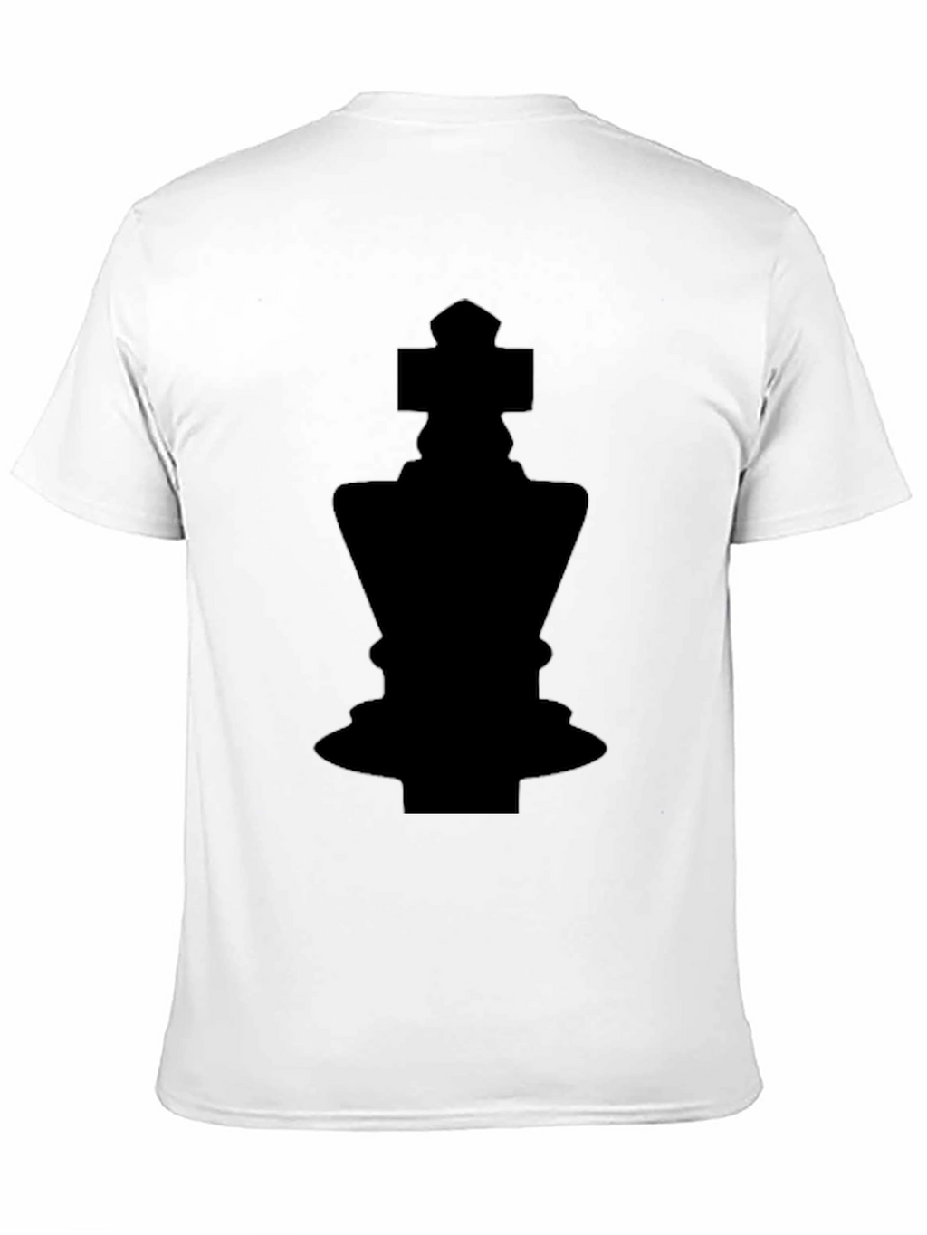 Chess King Graphic T-Shirt - Black Tee