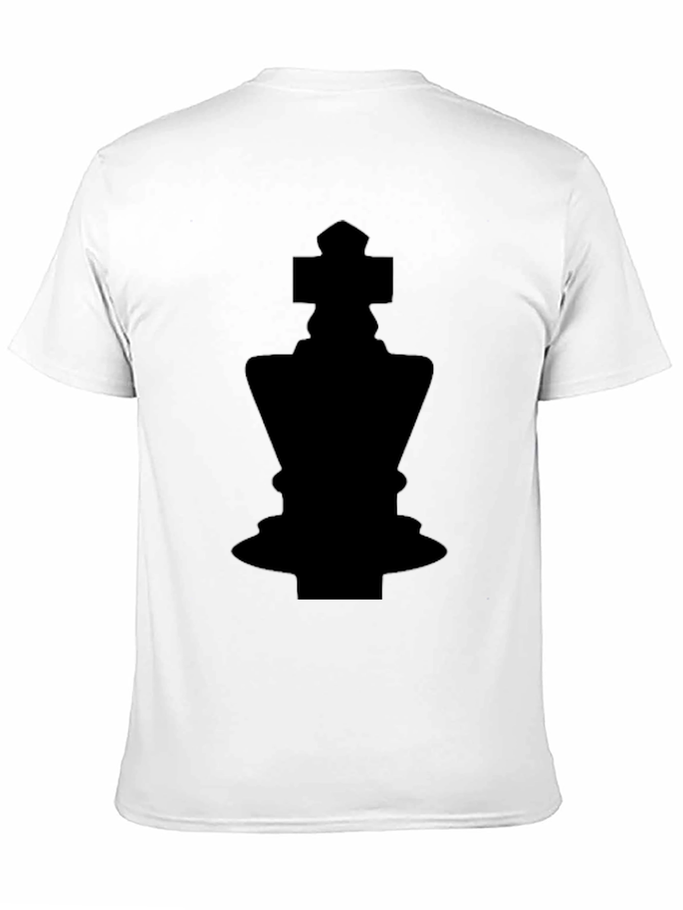 Chess King Graphic T-Shirt - Black Tee