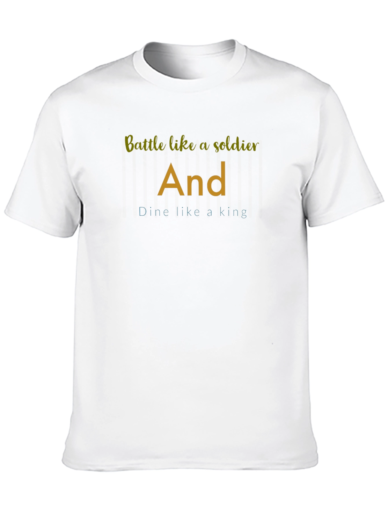 Battle Like a Soldier Graphic Tee