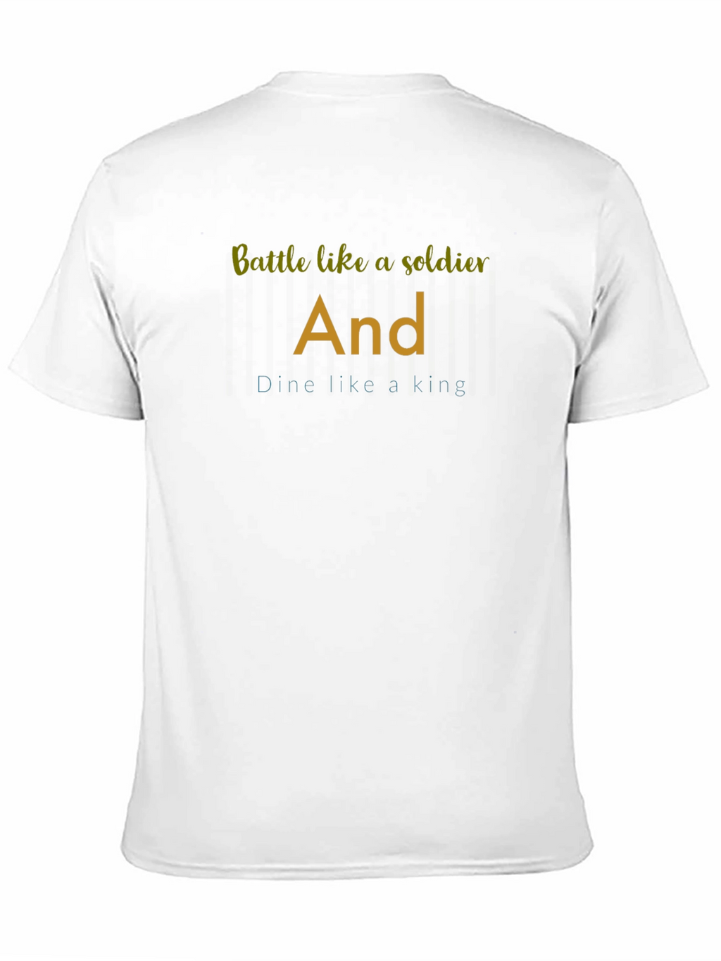 Battle Like a Soldier Graphic Tee