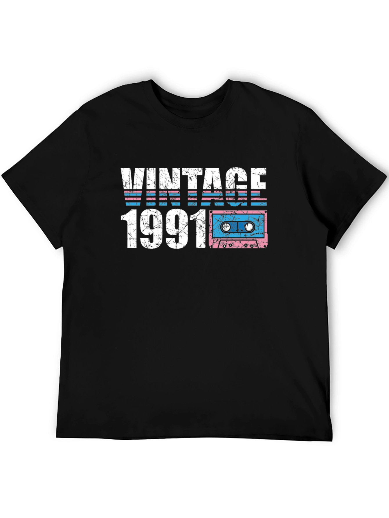 Vintage 1991 Cassette Tape T-Shirt